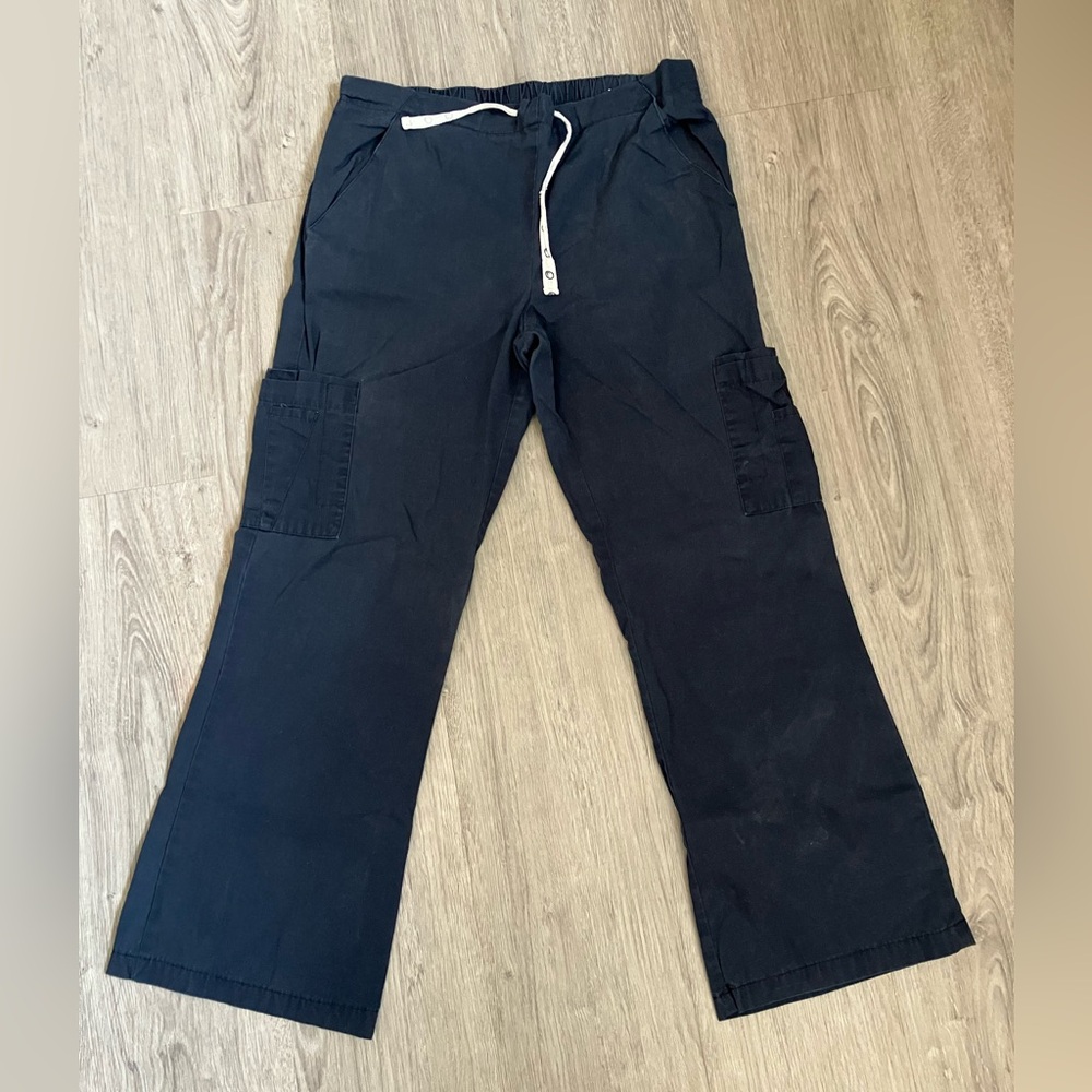 2/$20 Navy blue scrub pants